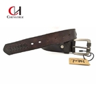 Antiwear Genuine Leather Braided Belt