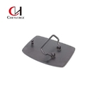 Multipurpose Rustproof Plate Style Buckle , Wear Resistant Belt Buckle Plate