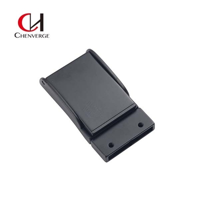 Matte Black Reversible Belt Buckles Antiwear Erosion Resistant