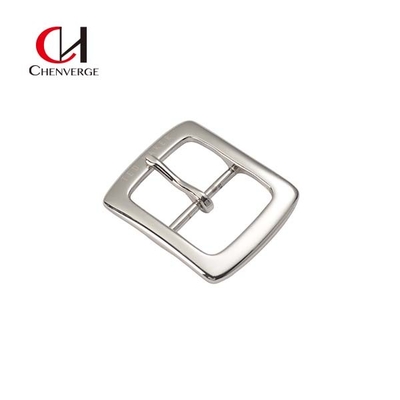 Anticorrosive 43.5g Square Silver Belt Buckle , Wear Resistant Nickel Belt Buckle