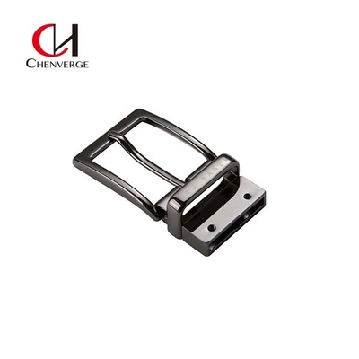 Zinc Alloy Clamp Style Belt Buckles , Lightweight Silver Belt Buckles For Men