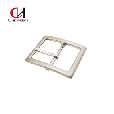 35mm Nickel Center Bar Belt Buckles Corrosion Resistant Durable