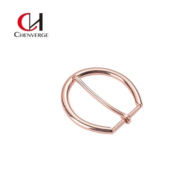 ODM Rustproof Pin Belt Buckles Rose Gold Color For Women Coat