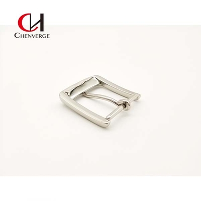 Antiwear Nickel Metal Belt Buckles Thickness 6mm Square Shape