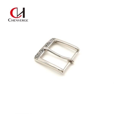 Antiwear Nickel Metal Belt Buckles Thickness 6mm Square Shape