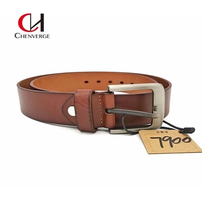 OEM Cowhide Men'S Genuine Leather Belts Antiwear Multipurpose