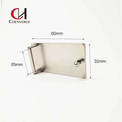 Durable Antirust Gold Plated Belt Buckle , Anticorrosive Mens Silver Belt Buckles