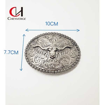 Practical Silver Plate Belt Buckles Antiwear Corrosion Resistant