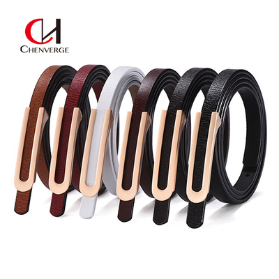 Fashion Genuine Leather Belt Casual Small Women With Skirt Customization