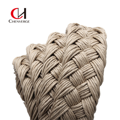 7cm Width Velvet Braided Belt 6 Color Ladies And Men'S Wax Cotton Rope