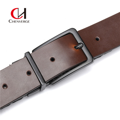 Genuine Leather Braided Belt 110CM Length Environmentally Friendly