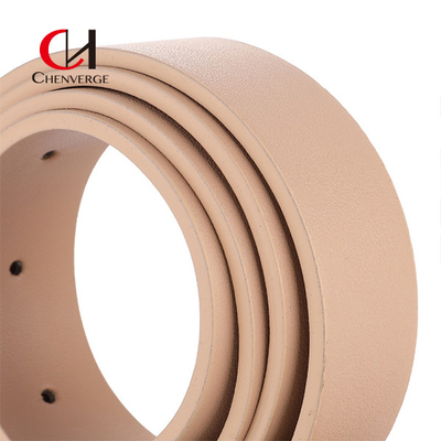 Women's Decorative PU Leather Belts Flower Hollow Buckle Customized Logo