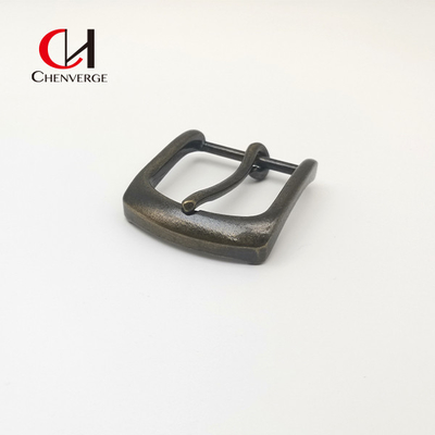 Copper Neutral Senior Anti - Old Metal Belt Buckles 40mm Street Cowboy Nostalgic Style