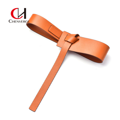Luxurious Ladies Leather Belt For Formal Casual Outfits NO Buckle
