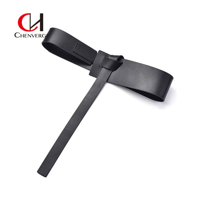 Luxurious Ladies Leather Belt For Formal Casual Outfits NO Buckle