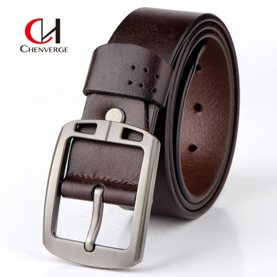 124cm Length Genuine Leather Belt Classic Timeless Look