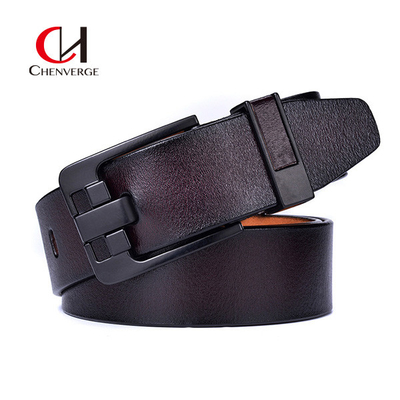 Exquisite Business Genuine Leather Belt 115cm Length