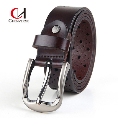 Cowhide Ladies Leather Belt Adjustable Size Standard Length