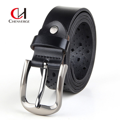 Cowhide Ladies Leather Belt Adjustable Size Standard Length