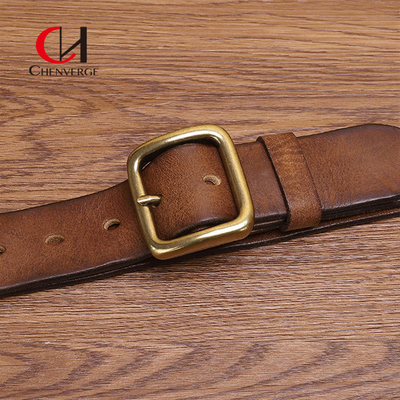 130CM Business Leather Belt Standard Size Top Layer Cowhide Men'S Belt