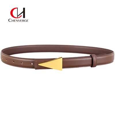 Adjustable Luxurious Ladies Leather Belt Sophisticated For All Seasons