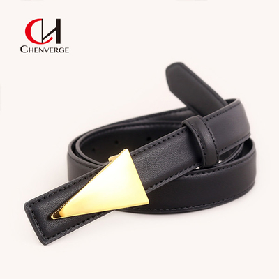 Adjustable Luxurious Ladies Leather Belt Sophisticated For All Seasons