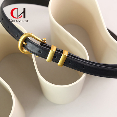 Chenverge Durable Ladies Leather Belt 100cm Length For Coat