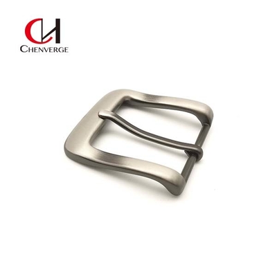 Rustproof Unisex Square Silver Belt Buckle Erosion Resistant