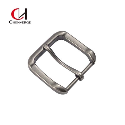 Simple Square Pin Belt Buckles Anti Erosion Zinc Alloy Material