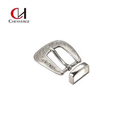 Unisex Wear Resistant Bag Metal Buckle , Antirust Belt Buckle With Removable Pin