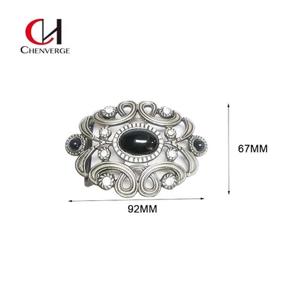 Antirust Diamond Plate Belt Buckles Corrosion Resistant Zinc Alloy Material